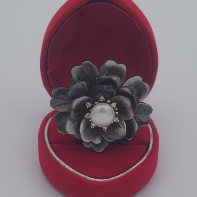 Anting Mutiara Lombok Air Tawar White Studs